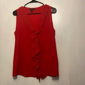 Banana republic red tank top